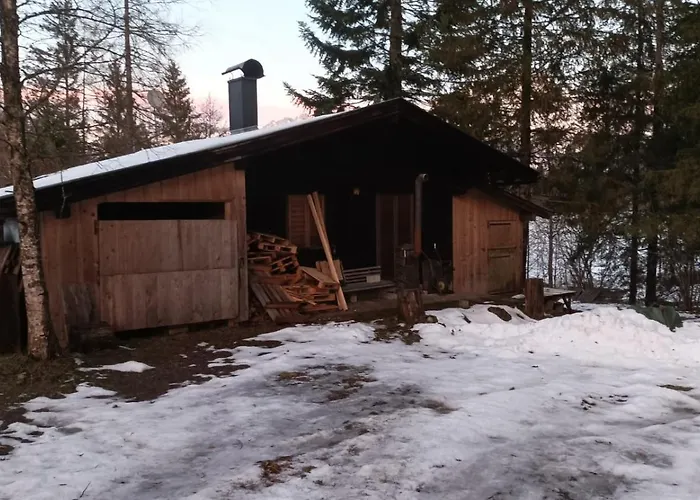 Kleine Gemuetliche Holzhuette Alleinlage - Wlan Bis 5 Personen *