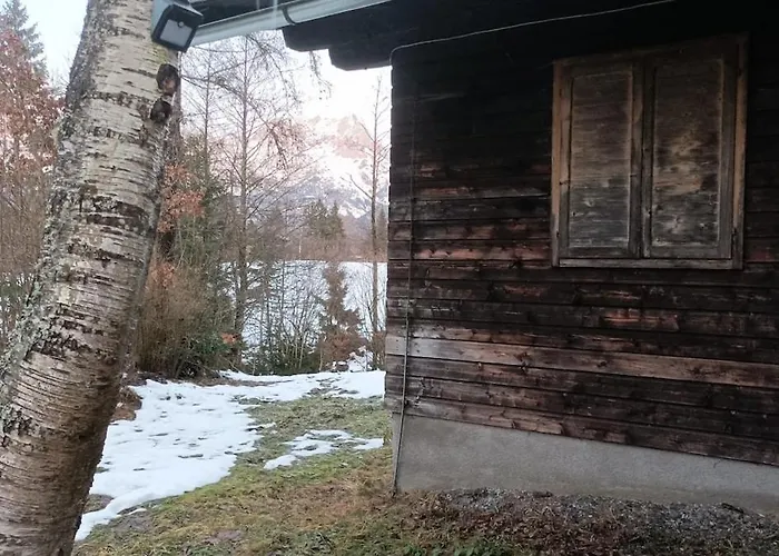 Nyaraló Kleine Gemuetliche Holzhuette Alleinlage - Wlan Bis 5 Personen Saalfelden am Steinernen Meer